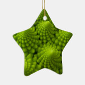 Romanesco Broccoli Fractal Vegetable Keramisch Ornament (Rechts)