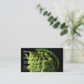 Romanesco Broccoli Fractals Visitekaartje (Staand voorkant)