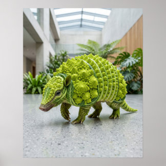 Romanesco Broccoli Gordeldier Poster