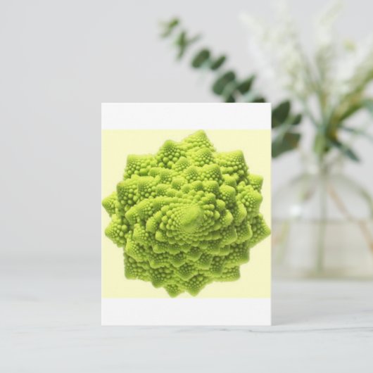 romanesco-phi briefkaart (Staand voorkant)