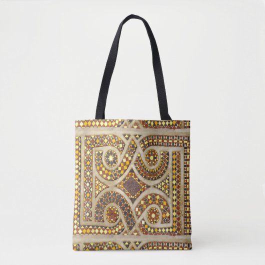 Romanesque Tile Pattern Tote Bag (Voorkant)