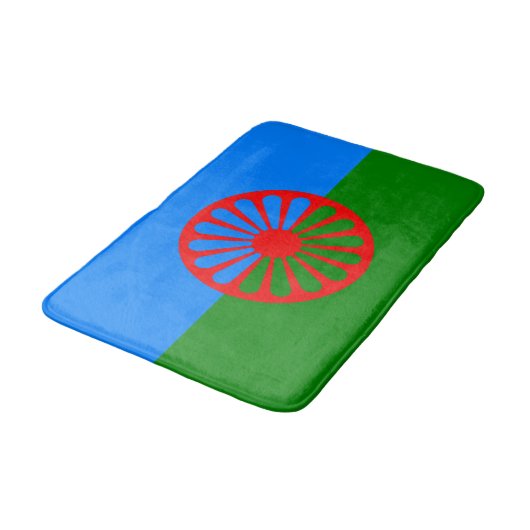 Romani Flag Badmat (Gekanteld)