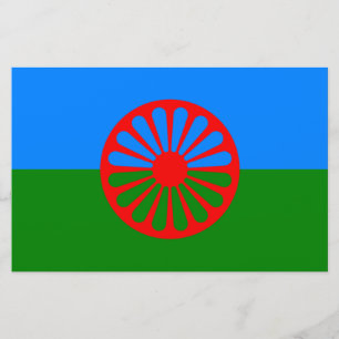 Romani Flag Briefpapier