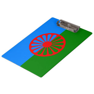 Romani Flag Klembord
