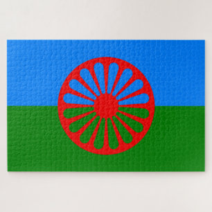 Romani Flag Legpuzzel