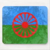 Romani flag muismat (Voorkant)