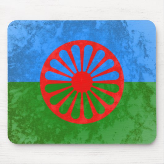 Romani flag muismat (Voorkant)