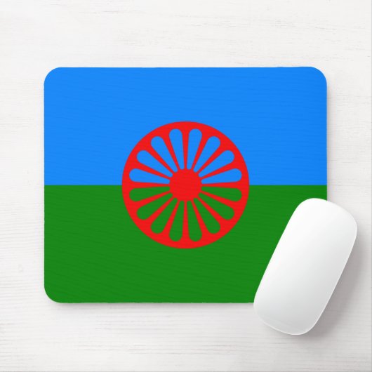 Romani Flag Muismat (Met muis)