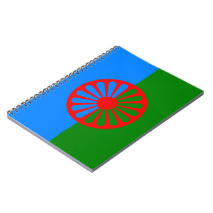 Romani Flag Notitieboek