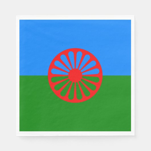 Romani Flag Servet (Voorkant)
