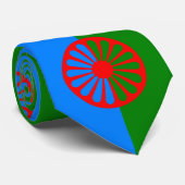 Romani Flag Stropdas (Opgerold)