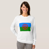 Romani Flag T-shirt (Voorkant volledig)