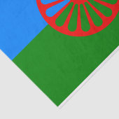 Romani Flag Tissuepapier (Detail)