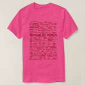 Romani Ite Domum T-shirt (Design voorkant)