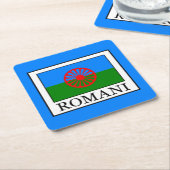 Romani Kartonnen Onderzetters (Schuin)