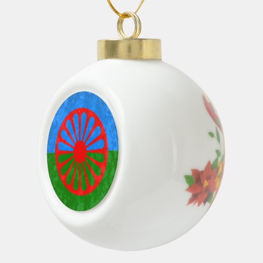 Romani Keramische Bal Ornament (Rechts)