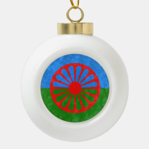 Romani Keramische Bal Ornament