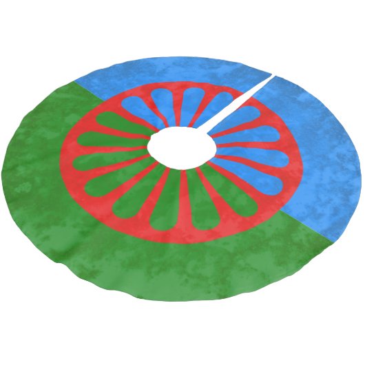 Romani Kerstboom Rok (Gekanteld)