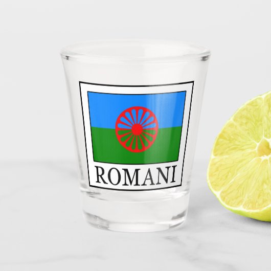 Romani Shot Glas (Voorkant)
