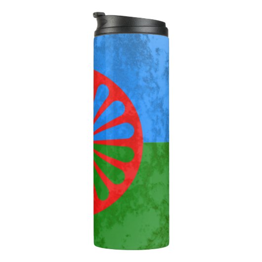 Romani Thermosbeker (Geroteerd rechts)