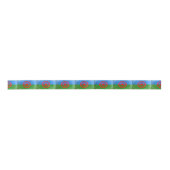 Romani vlag satijnen lint (Voorkant)
