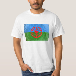 Romani vlag t-shirt