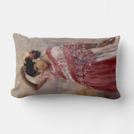 Romani Zigeuner Vrouw Dansen (door Albert Edelfelt Kussen