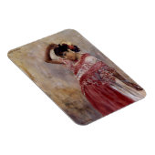 Romani Zigeuner Vrouw Dansen (door Albert Edelfelt Magneet (Rechterzijde)