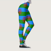 Romani & Zigeunerwagenwiel Vlag Leggings (Rechts)