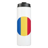 Romania Flag Thermosbeker (Voorkant)