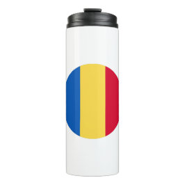 Romania Flag Thermosbeker