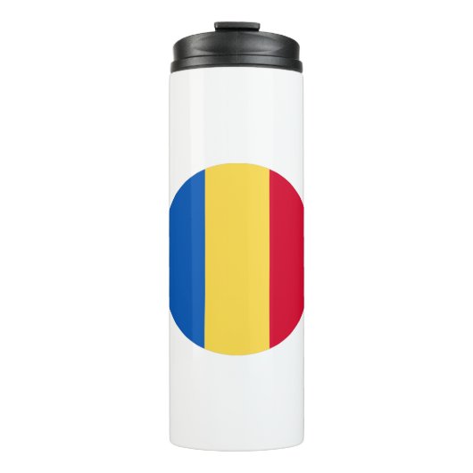 Romania Flag Thermosbeker (Voorkant)