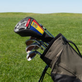 Romania Golf, Best Dad, Romanian Flag, Photo Golfheadcover (Insitu)