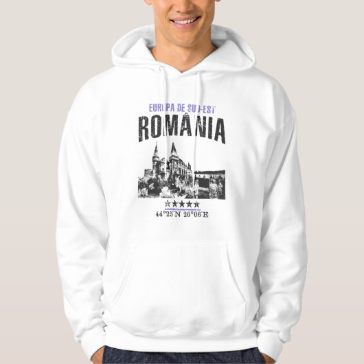 România Hoodie (Voorkant)