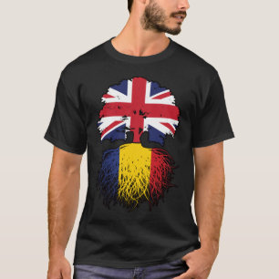 Romania Romanian British UK Verenigd Koninkrijk T-shirt