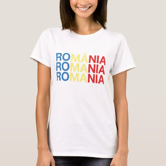 ROMANIA T-SHIRT (Voorkant)