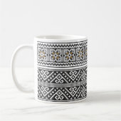 ROMANIAN FOLK ART Coffee Mok (Links)