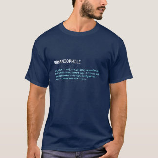 Romaniopiele definitie t-shirt