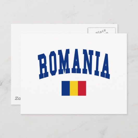 Romano College Style Briefkaart (Voorkant / Achterkant)