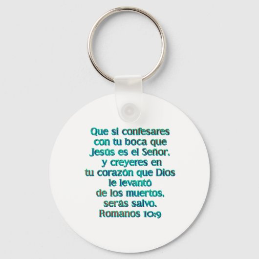 Romano's 10:9 sleutelhanger (Voorkant)