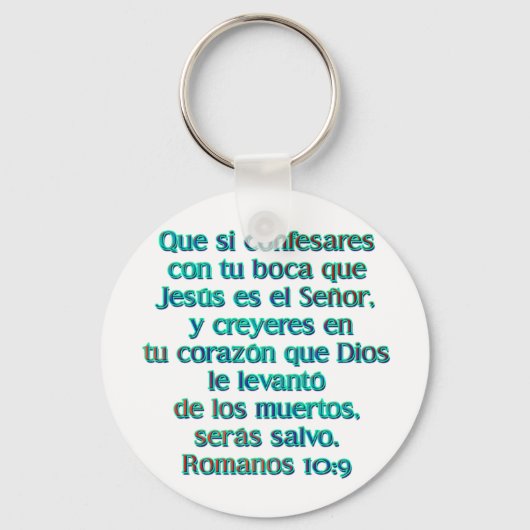Romano's 10:9 sleutelhanger (Voorkant)