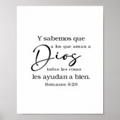 Romanos 8:28 Poster (Voorkant)