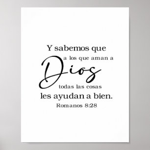 Romanos 8:28 Poster