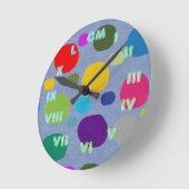 ROMANOS NUMEROS RELOJ RONDE KLOK (Hoek)