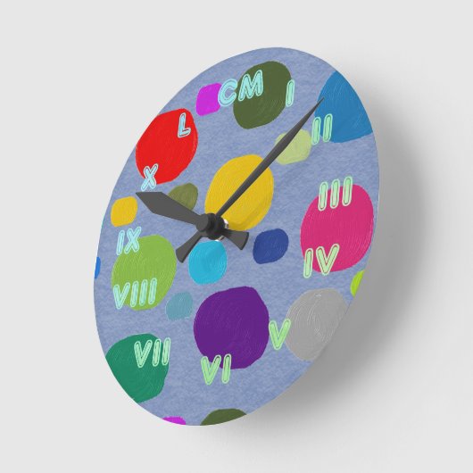 ROMANOS NUMEROS RELOJ RONDE KLOK (Hoek)