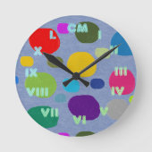 ROMANOS NUMEROS RELOJ RONDE KLOK (Voorkant)