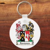 Romanov Family Crest Sleutelhanger (Voorkant)