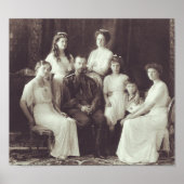 Romanov Family Portrait - 1913 Poster (Voorkant)
