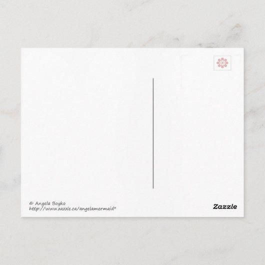 Romanov-kinderen Briefkaart (Achterkant)