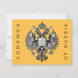 ROMANOV VAN RUSLAND Briefkaart